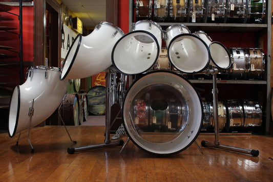 1970s North Drum Outfit in White 6-8-10-12-14-22