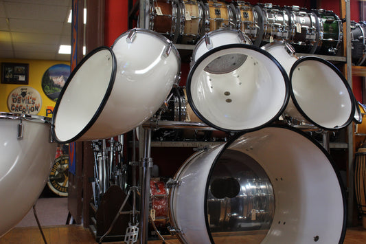 1970s North Drum Outfit in White 6-8-10-12-14-22