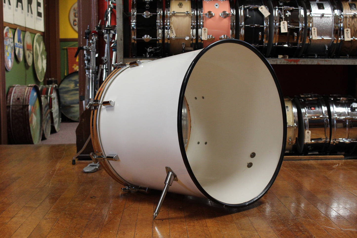 1970s North Drum Outfit in White 6-8-10-12-14-22
