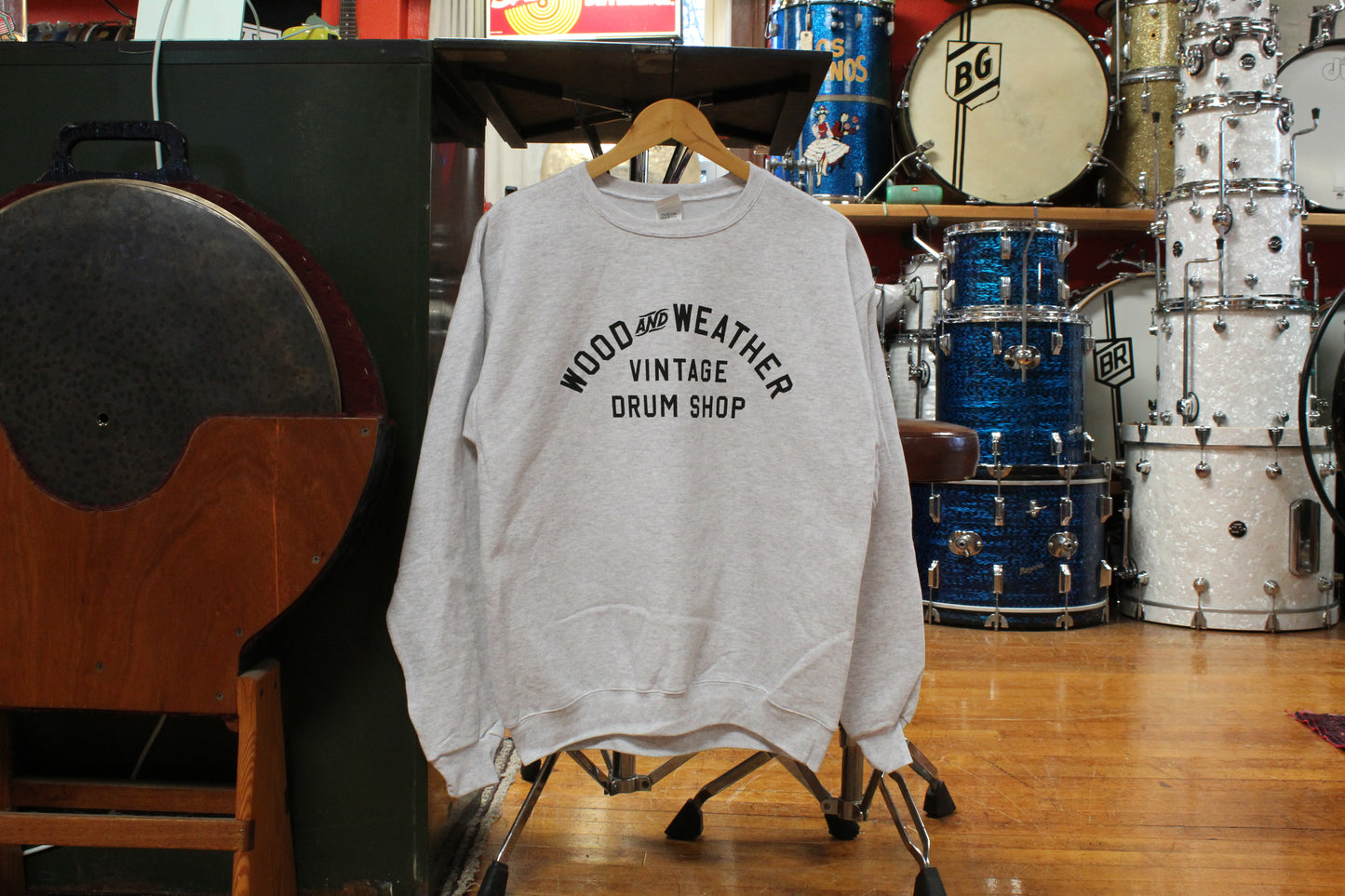 Vintage Drum Shop Crew Neck