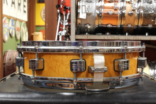 1990s Tama 4x14 Artwood Snare Drum in Birdseye Maple