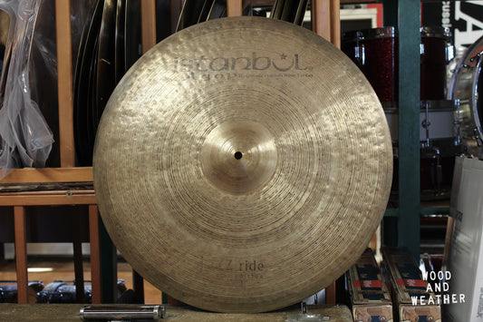 Used Istanbul Agop 21" Special Edition Jazz Ride Cymbal 1632g
