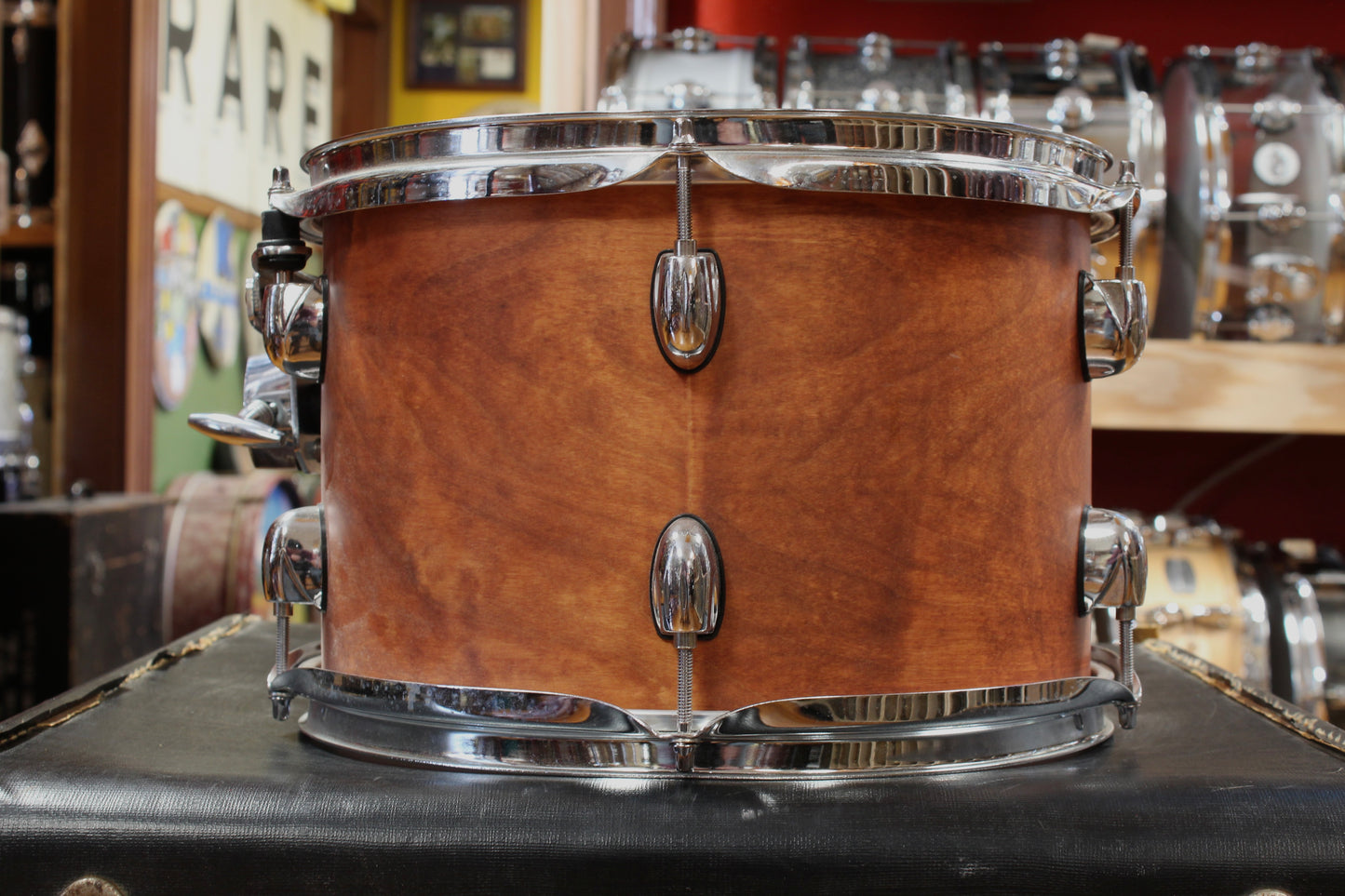 Gretsch Catalina Club Outfit in Satin Walnut Glaze 14x20 8x12 14x14 5x14