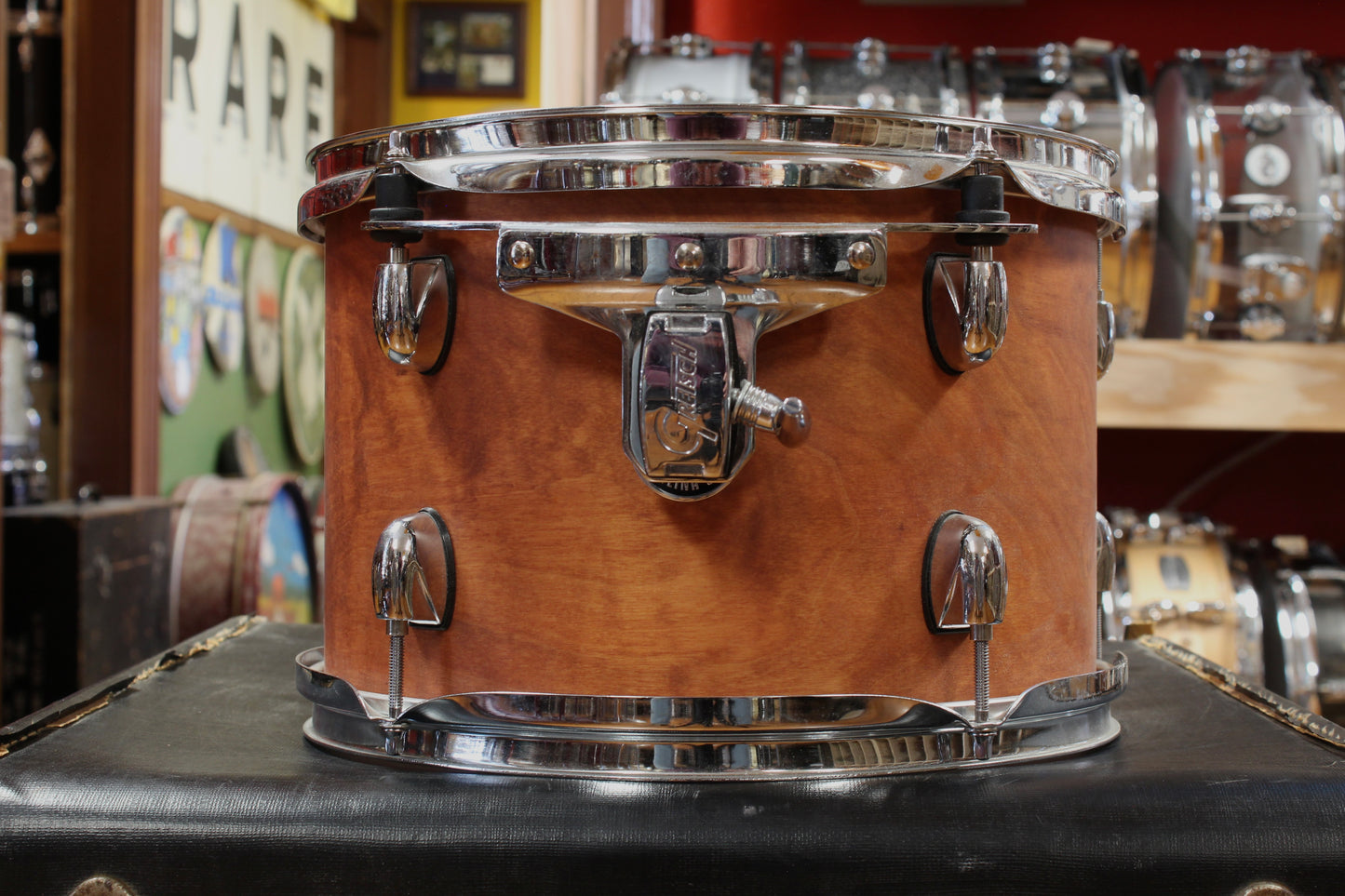 Gretsch Catalina Club Outfit in Satin Walnut Glaze 14x20 8x12 14x14 5x14