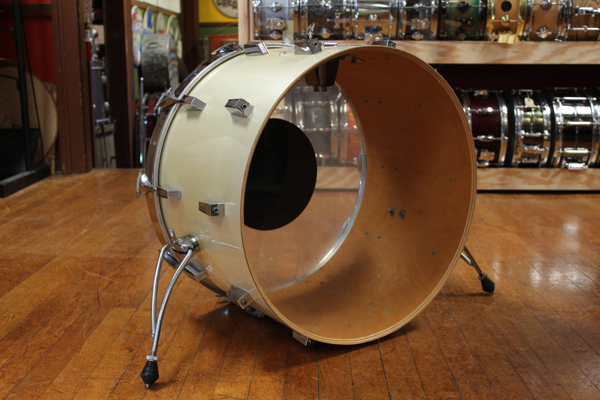 1970s Sonor Phonic Outfit in Metallic Silver 16x22 9x13 10x14 16x16