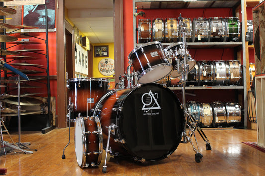 Muzzio MX Series Hybrid Electro Acoustic Outfit in Tobacco Burst 18x22 8x10 9x12 14x14 5x14