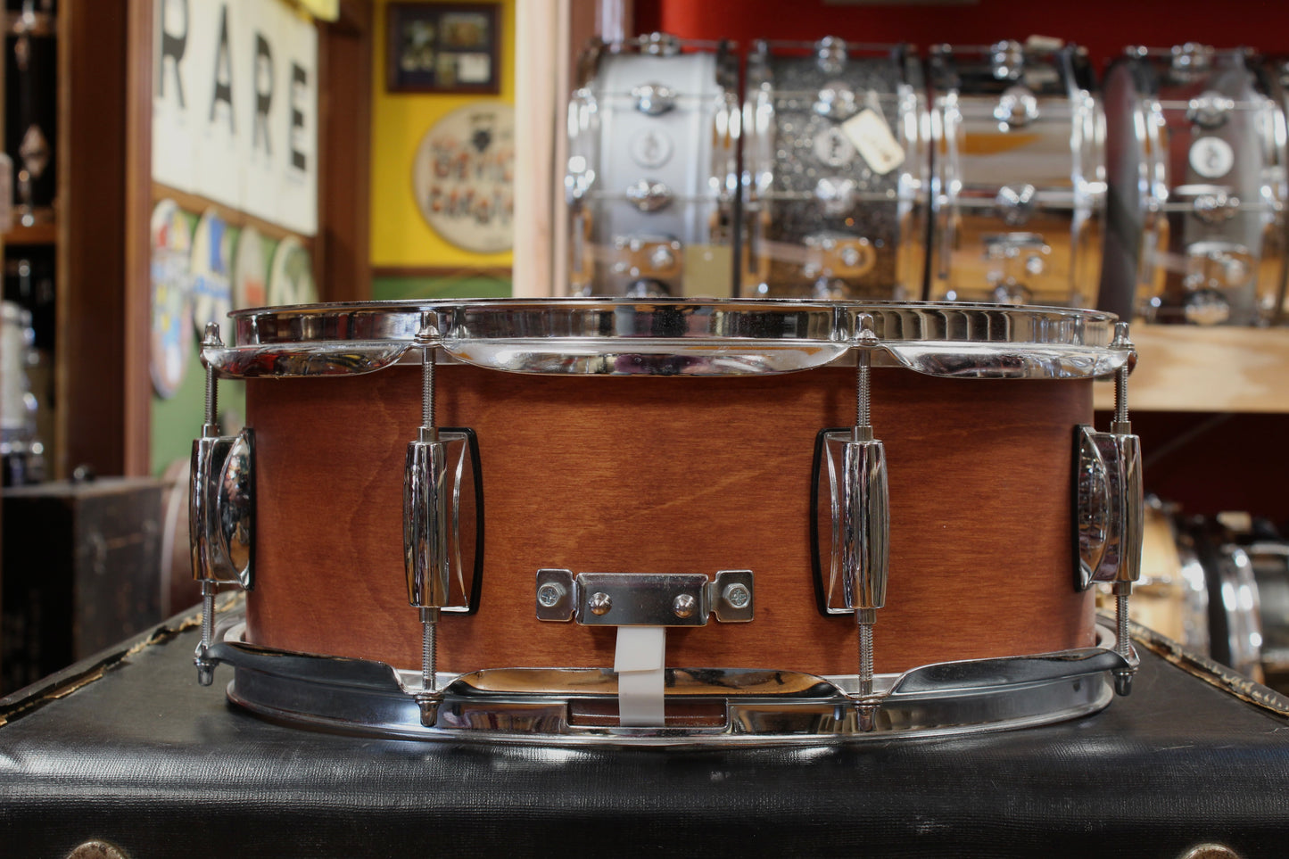 Gretsch Catalina Club Outfit in Satin Walnut Glaze 14x20 8x12 14x14 5x14