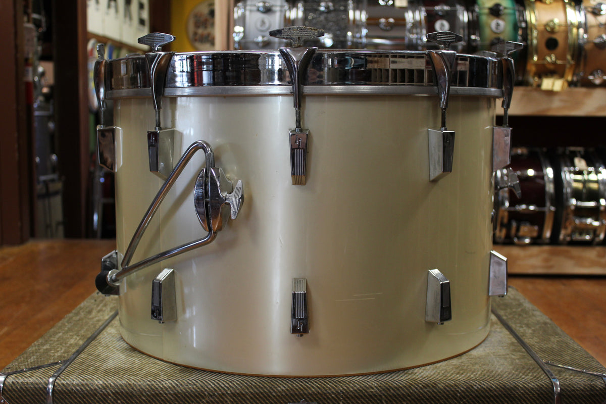 1970s Sonor Phonic Outfit in Metallic Silver 16x22 9x13 10x14 16x16