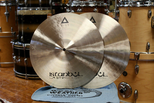 Istanbul Agop 14" Xist Natural Hi-Hats 1045/1275g