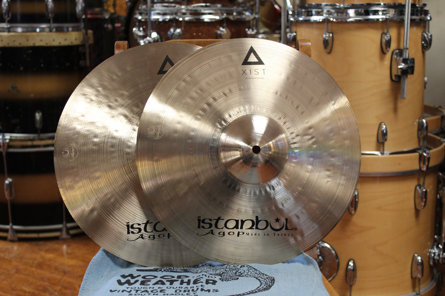 Istanbul Agop 14" Xist Brilliant Hi-Hats 992/1174g