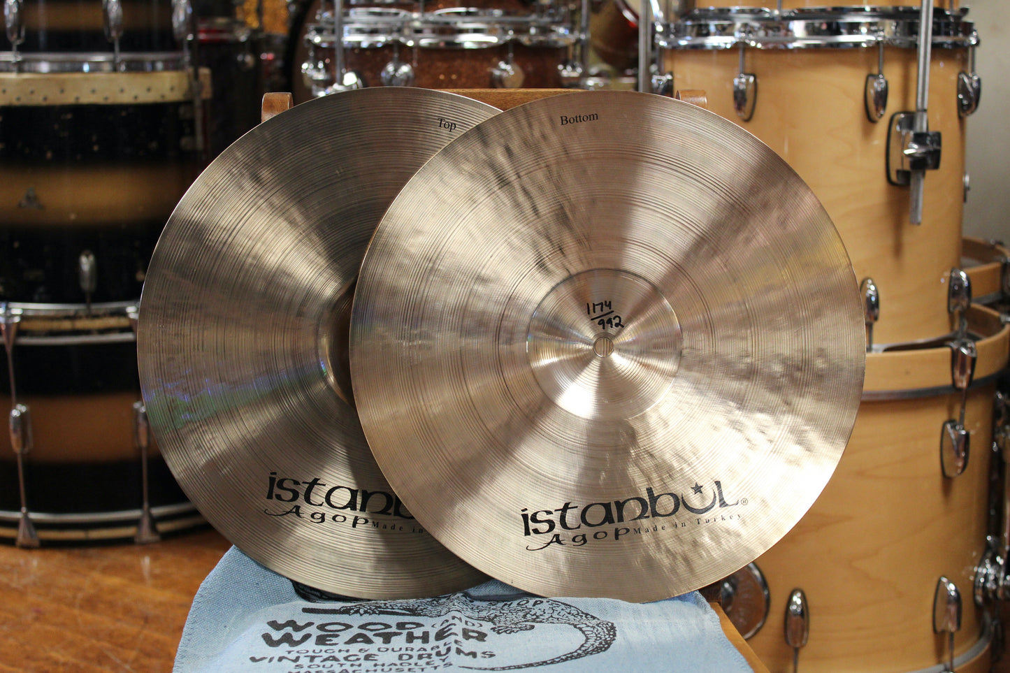 Istanbul Agop 14" Xist Brilliant Hi-Hats 992/1174g