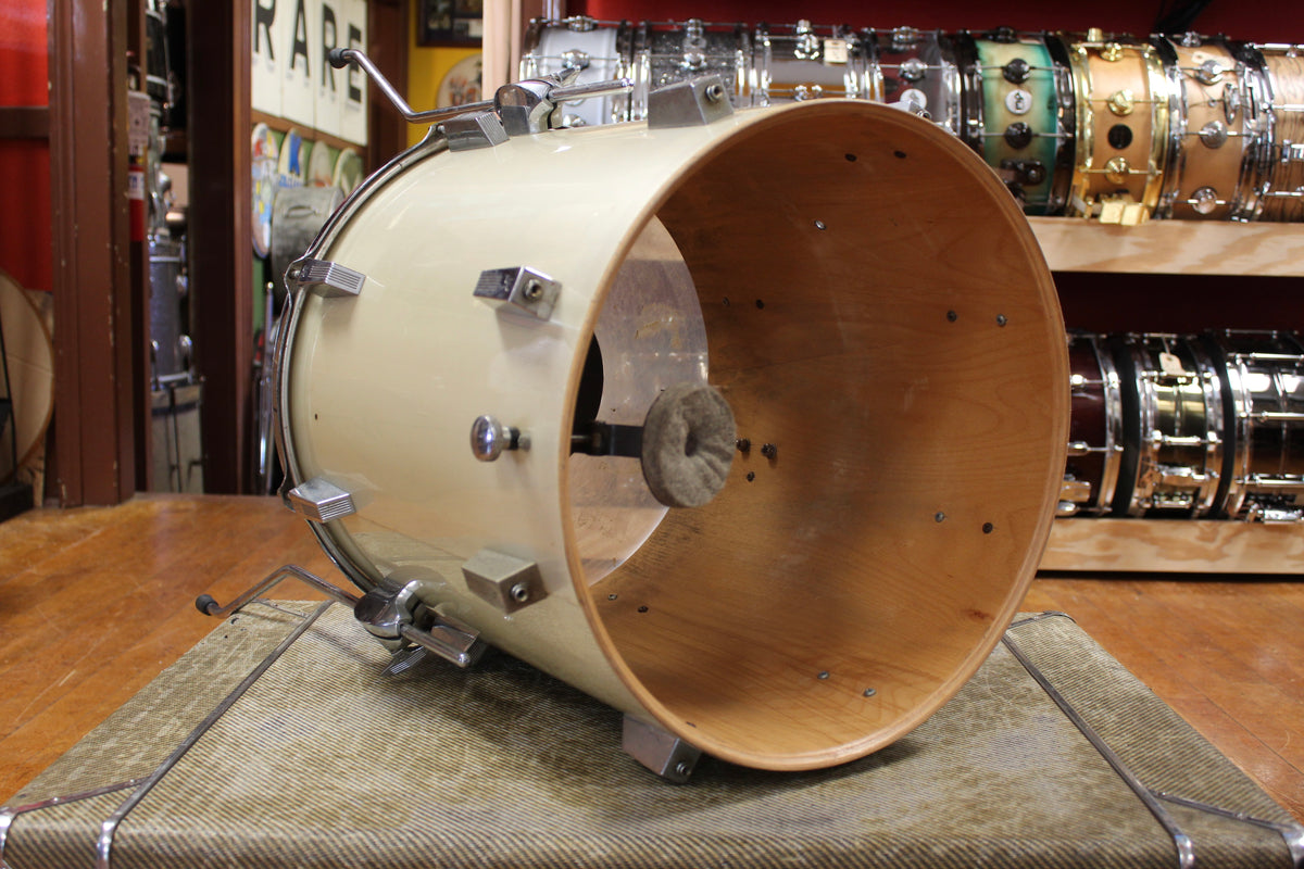 1970s Sonor Phonic Outfit in Metallic Silver 16x22 9x13 10x14 16x16