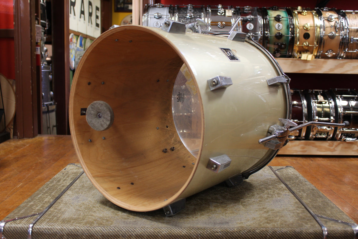 1970s Sonor Phonic Outfit in Metallic Silver 16x22 9x13 10x14 16x16