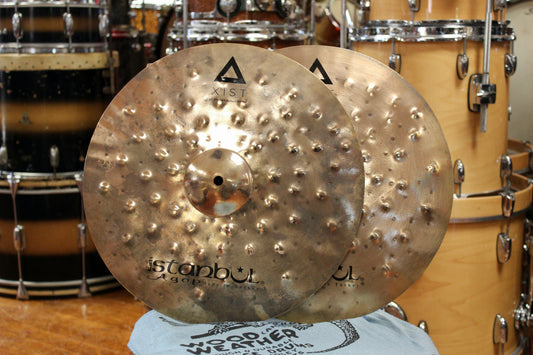 Istanbul Agop 15" Xist Dry Dark Brilliant Hi-Hats 686/1056g