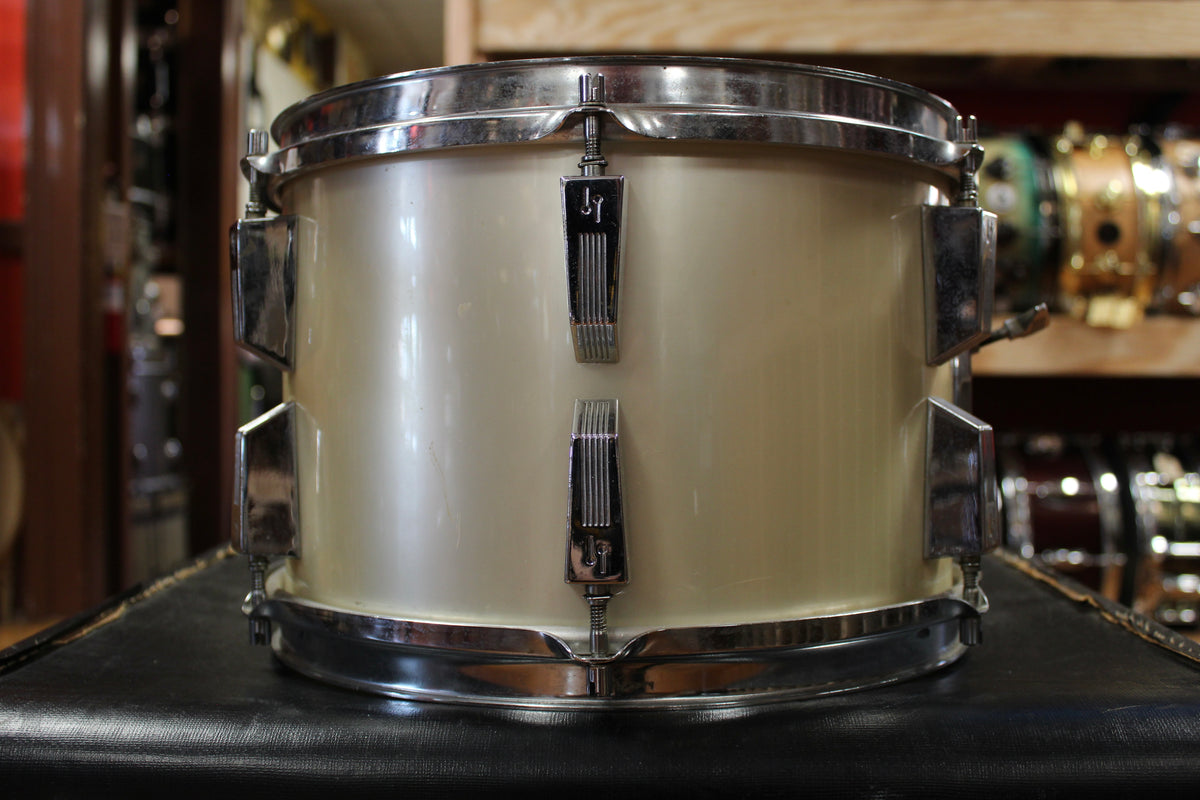 1970s Sonor Phonic Outfit in Metallic Silver 16x22 9x13 10x14 16x16