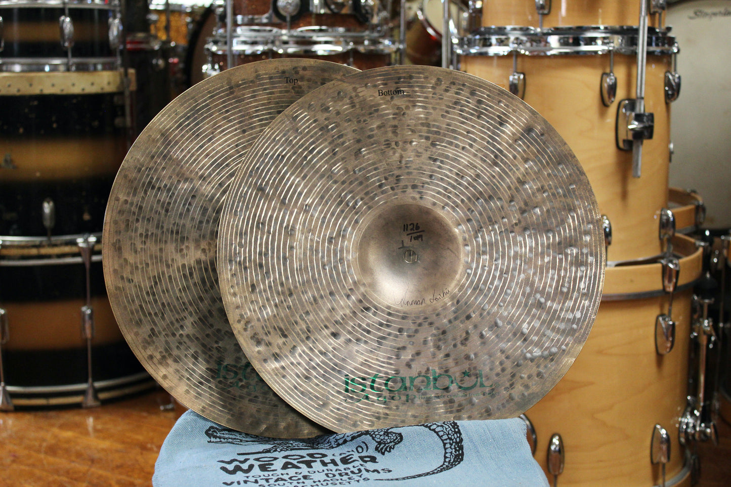 Istanbul Agop 15" Signature Hi-Hats 1019/1126g