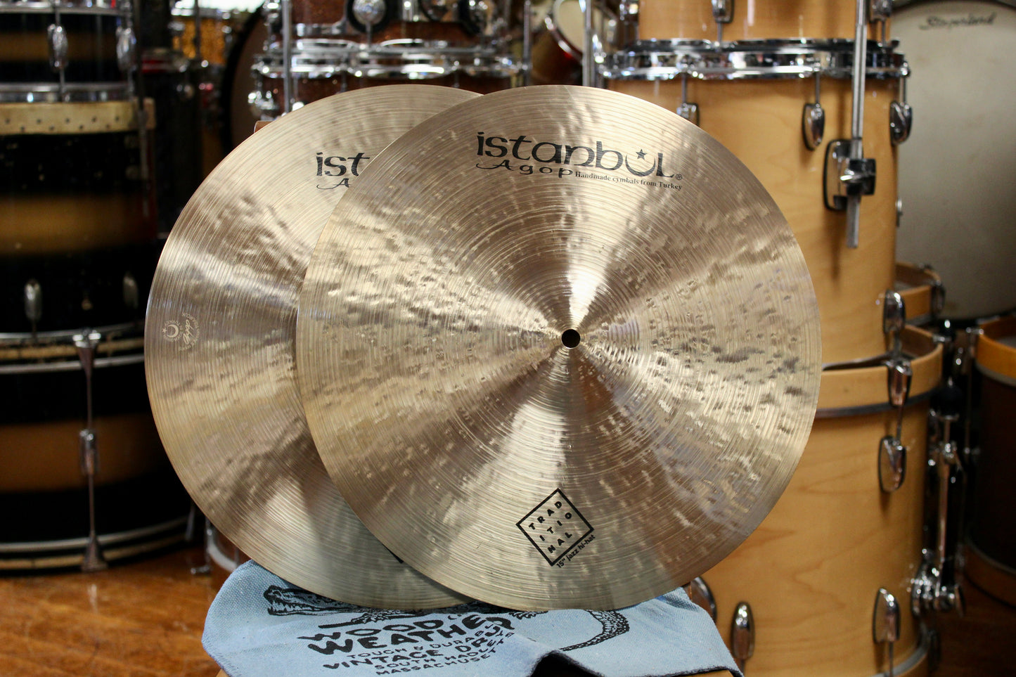 Istanbul Agop 15" Traditional Jazz Hi-Hats 990/1180g