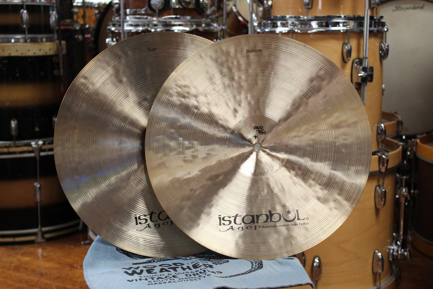 Istanbul Agop 15" Traditional Jazz Hi-Hats 990/1180g