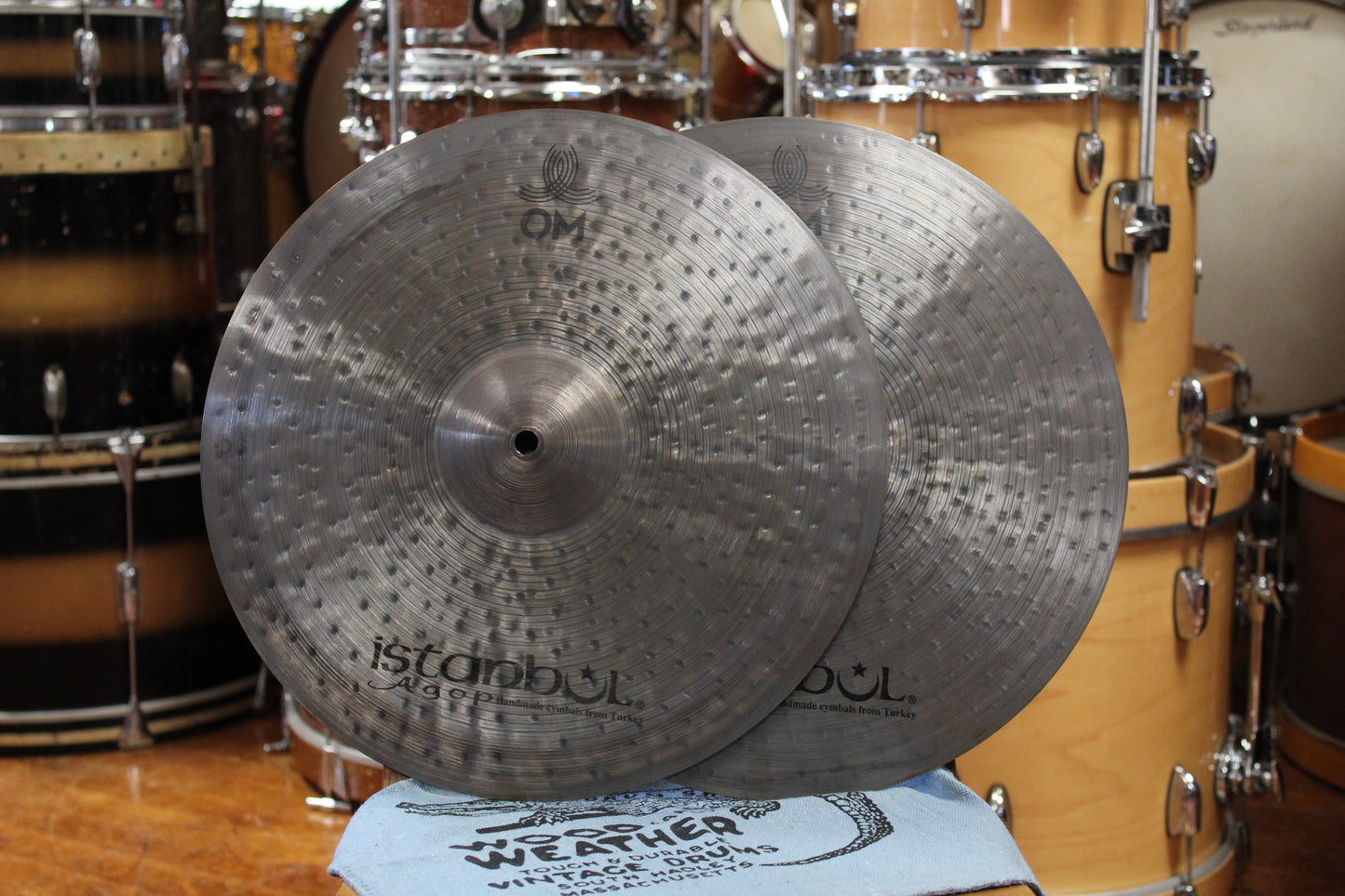 Istanbul Agop 15" Cindy Blackman Signature OM Hi-Hats 956/1128g