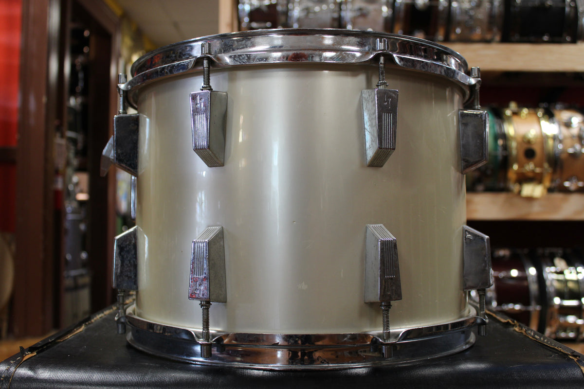 1970s Sonor Phonic Outfit in Metallic Silver 16x22 9x13 10x14 16x16