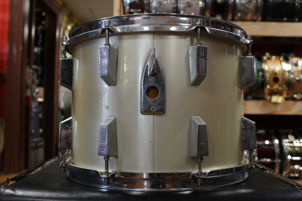 1970s Sonor Phonic Outfit in Metallic Silver 16x22 9x13 10x14 16x16