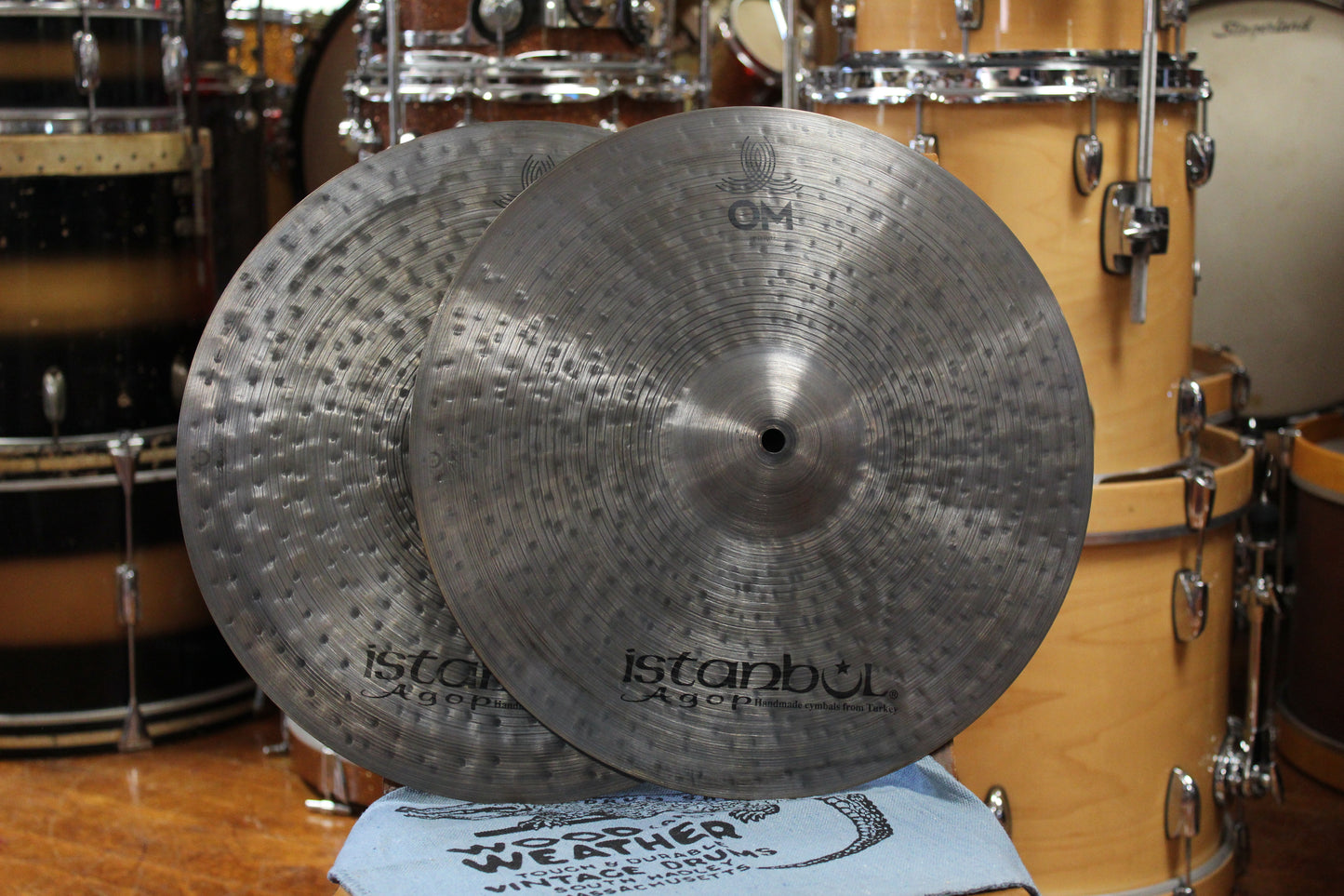 Istanbul Agop 15" Cindy Blackman Signature OM Hi-Hats 956/1128g