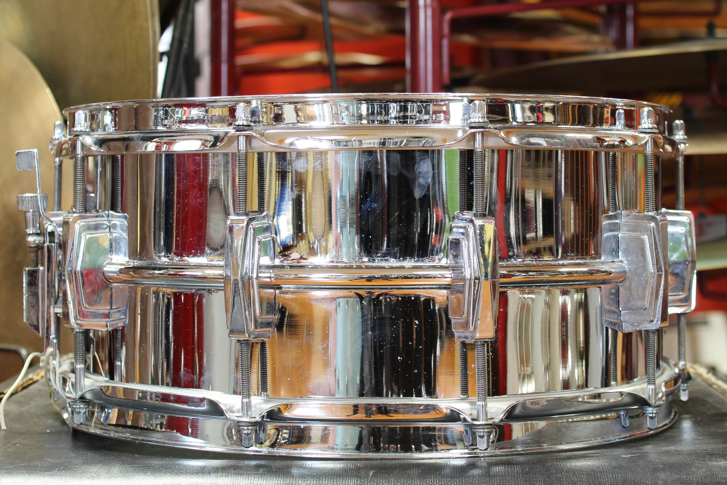 1970's LM402 Ludwig 6.5"x14" Supraphonic Snare Drum