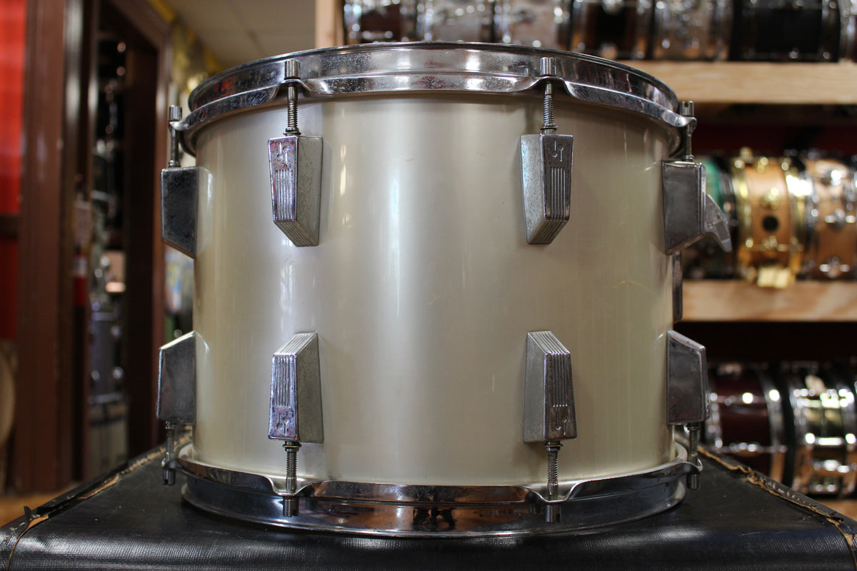 1970s Sonor Phonic Outfit in Metallic Silver 16x22 9x13 10x14 16x16