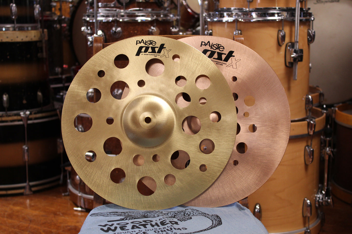 Paiste 15" PST X Swiss Flanger Stack