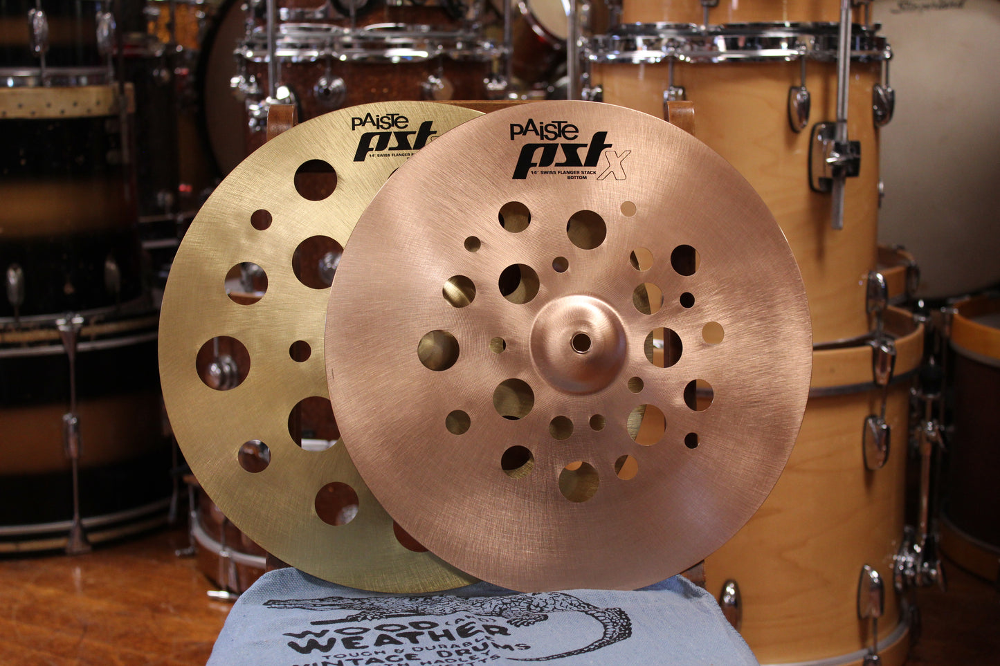 Paiste 15" PST X Swiss Flanger Stack