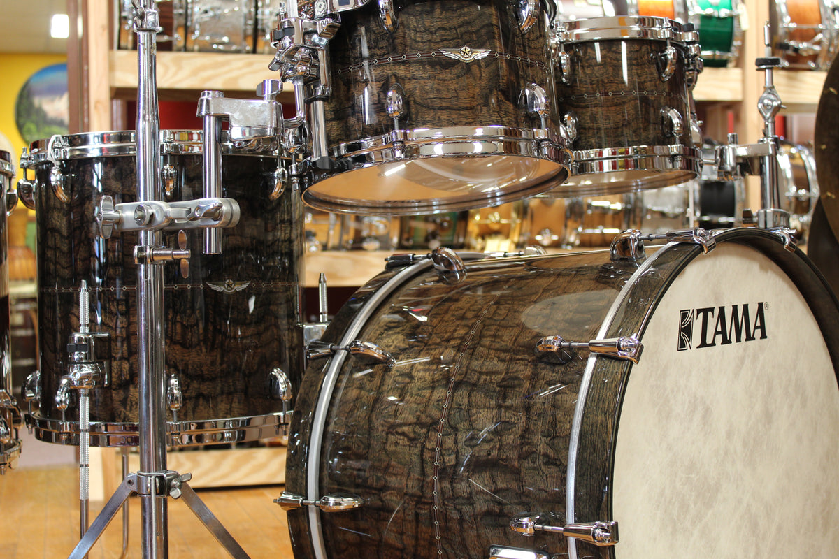 Tama Star Maple Charcoal Brown Paraiso 16x22 16x16 14x14 8x12 7x10