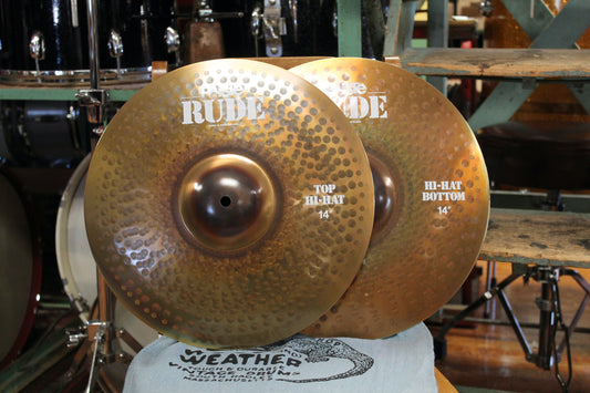 Paiste 14" RUDE Hi-Hats 875/1142g