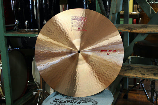 Paiste 19" 2002 Thin Crash 1471g