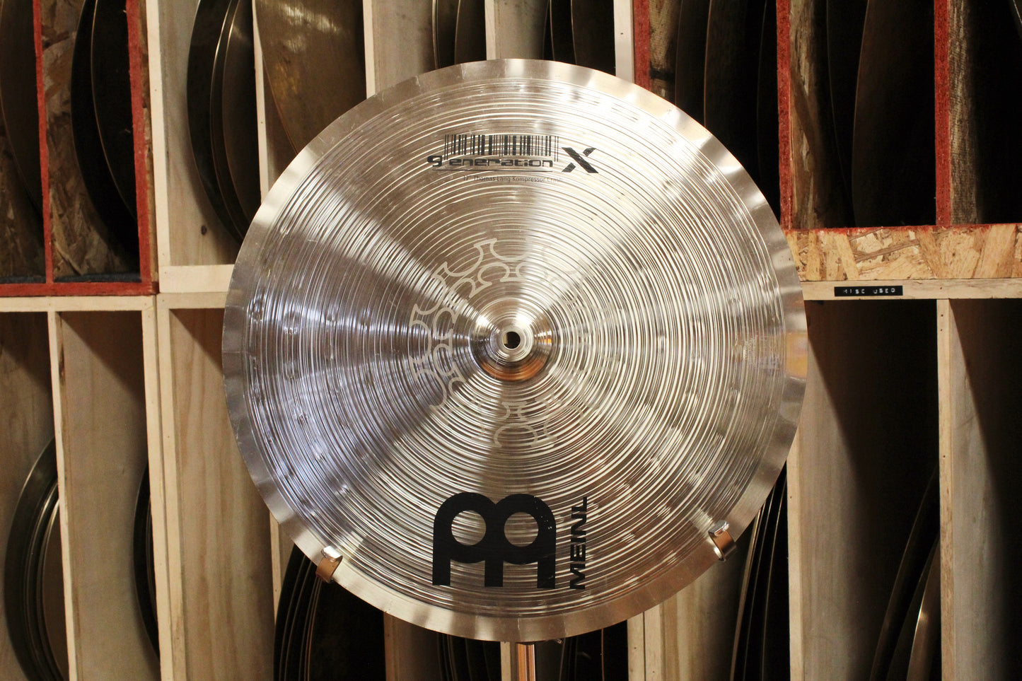 Meinl 17" Generation X Thomas Lang Kompressor Crash 1128g - Used