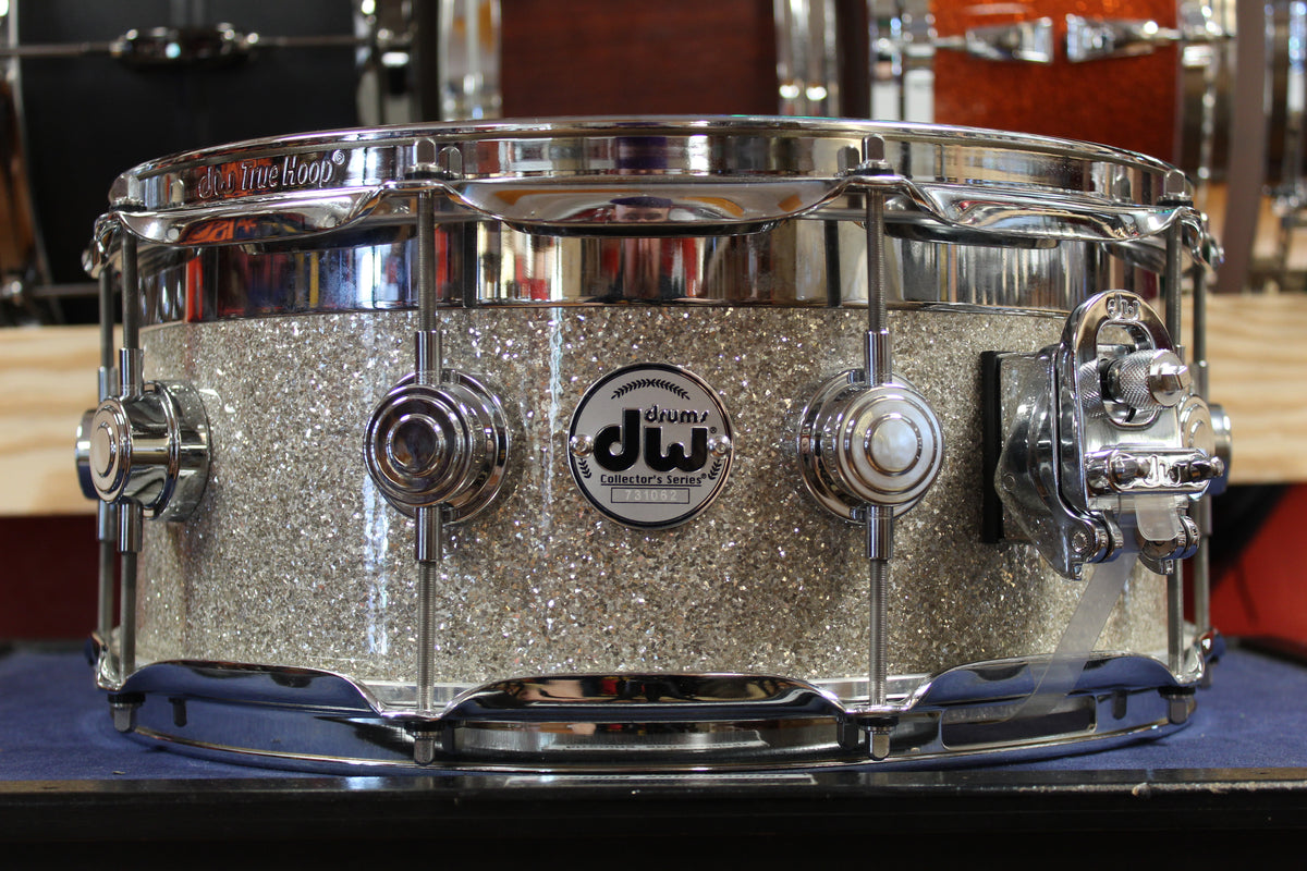 DW Collector's Series 6x14 Top Edge Snare Drum in Broken Glass