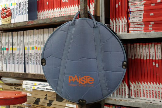 1980's 20" Paiste Cymbal Bag Faded Blue