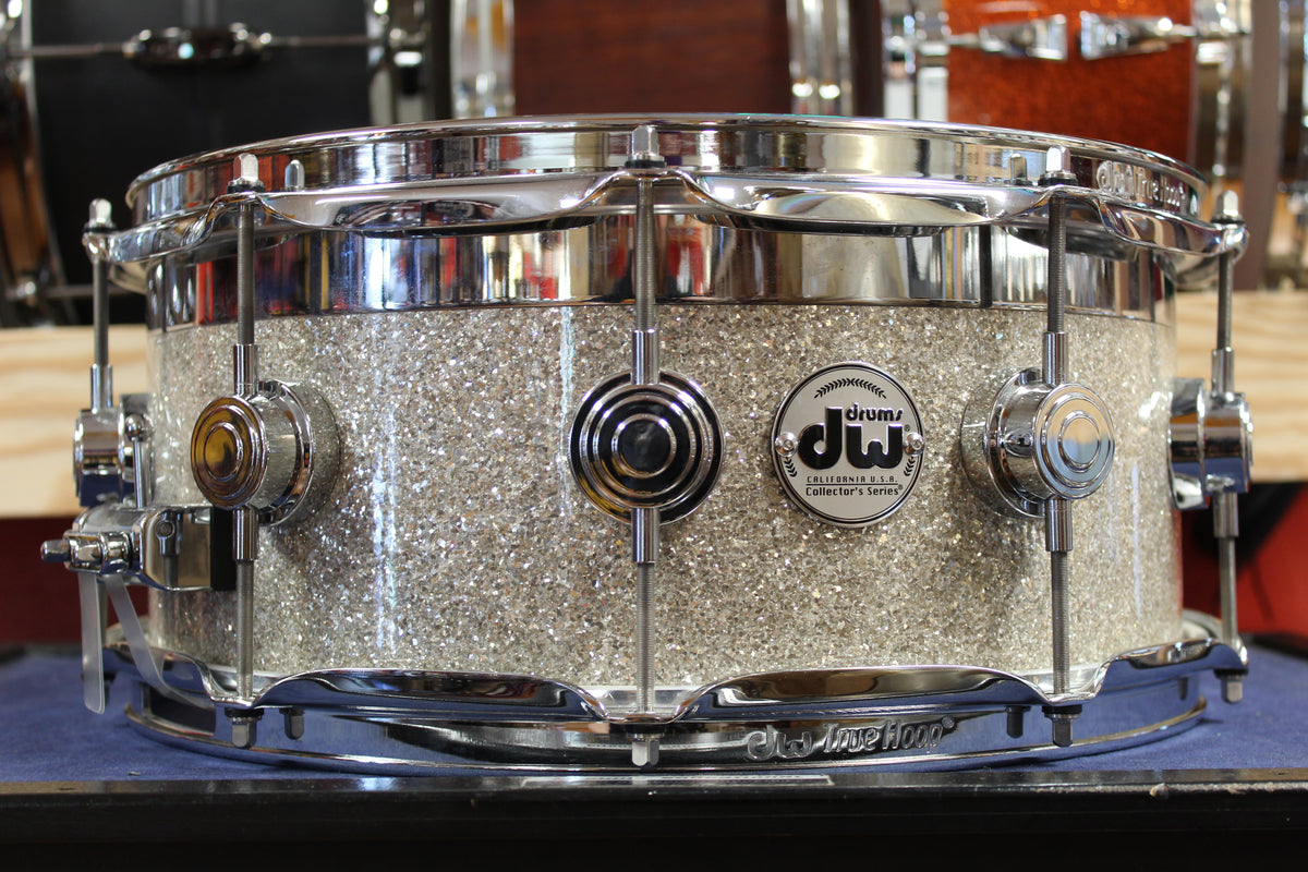 DW Collector's Series 6x14 Top Edge Snare Drum in Broken Glass