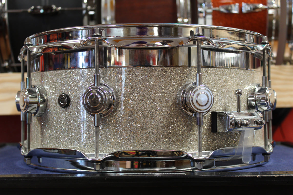 DW Collector's Series 6x14 Top Edge Snare Drum in Broken Glass