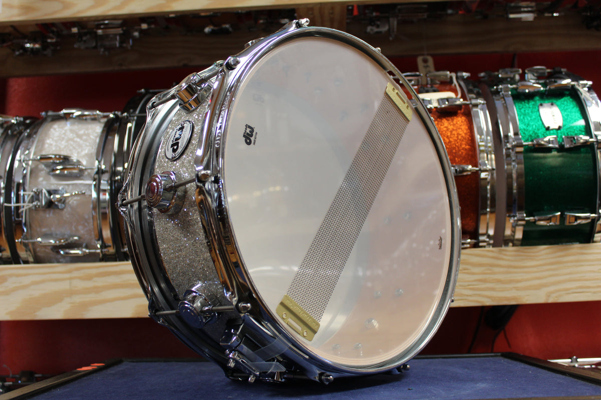 DW Collector's Series 6x14 Top Edge Snare Drum in Broken Glass