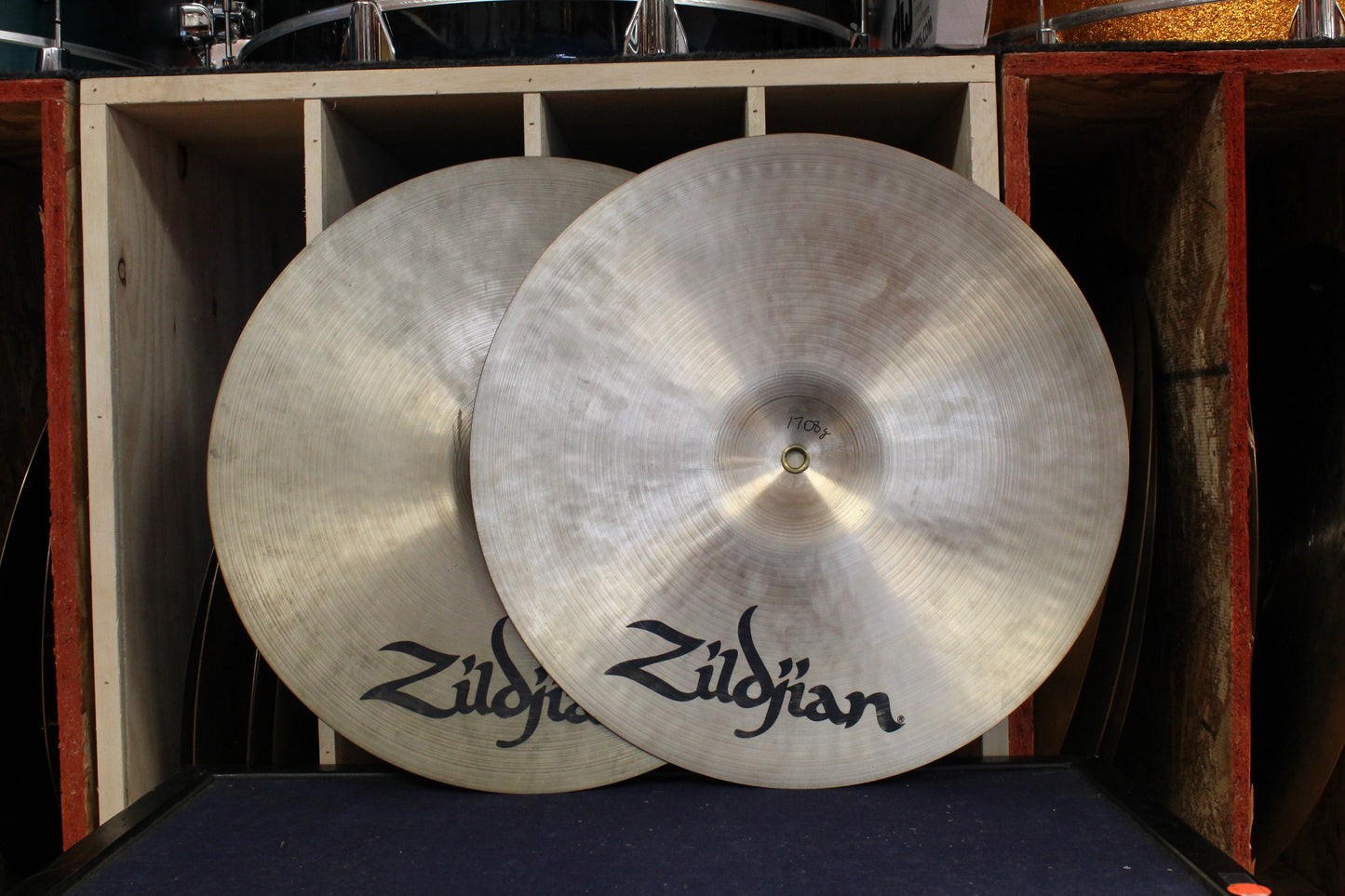Zildjian 16" A Concert Stage Cymbal Pair 1707/1708g - Used