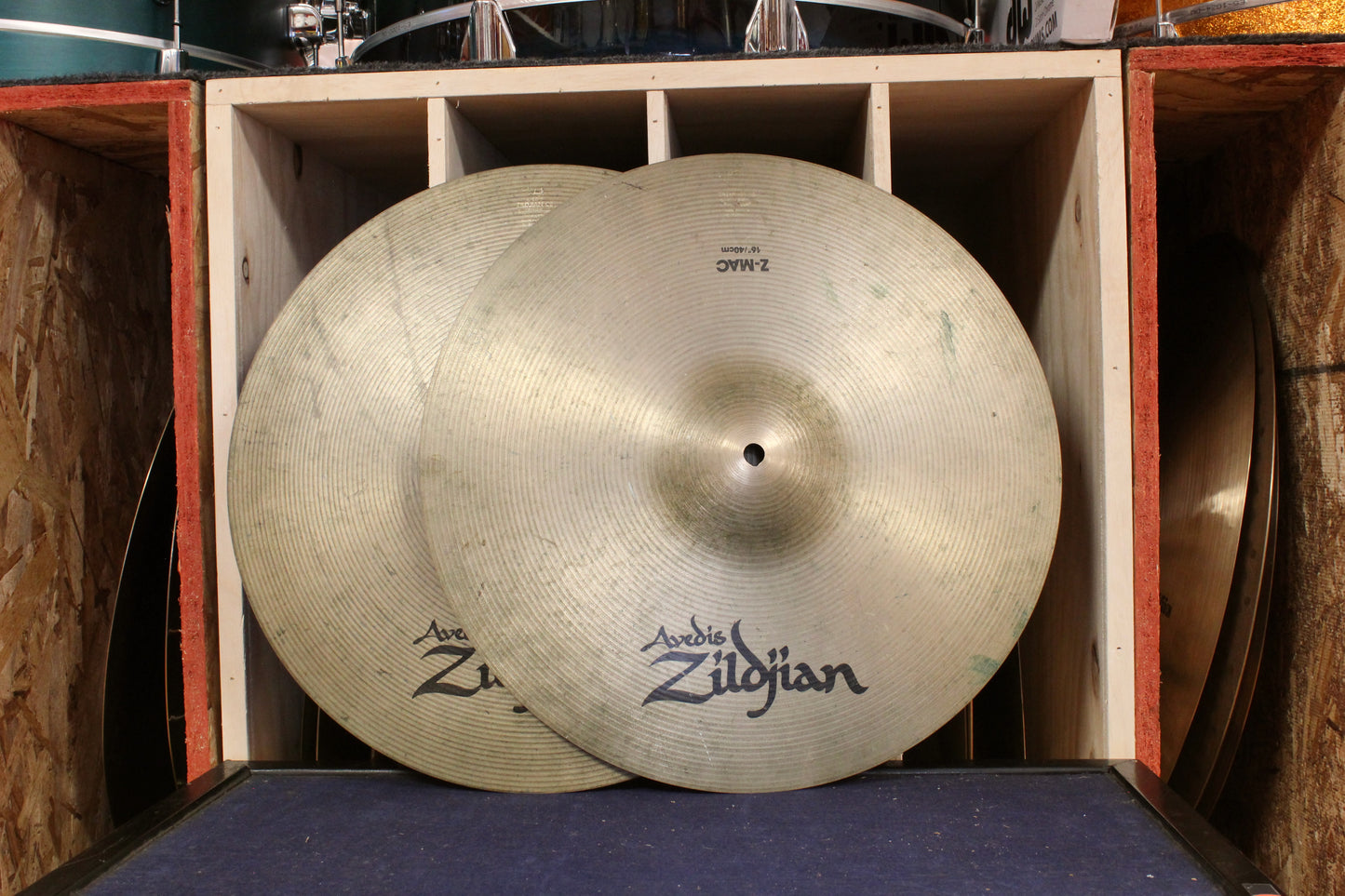 Zildjian 16" Z Mac Concert Cymbal Pair 1264/1274g - Used