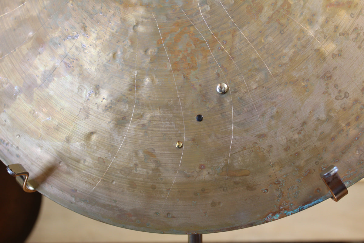 Kupo Cymbals 22" Crumply Bell Ultramegasuperdupersizzly Ride 2584g