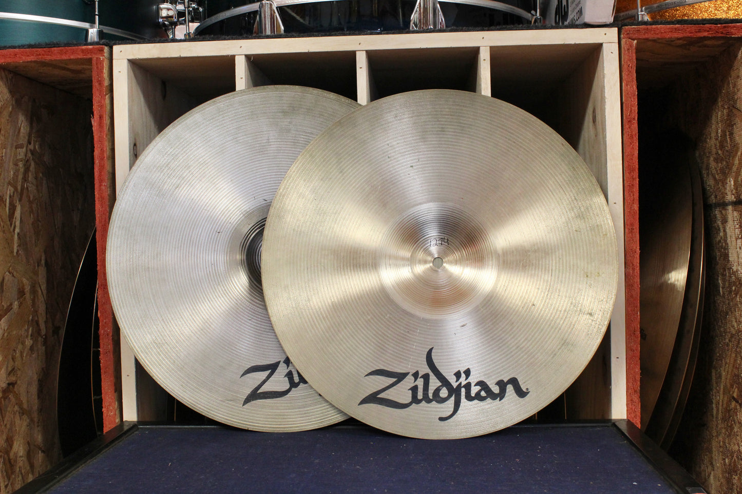 Zildjian 16" Z Mac Concert Cymbal Pair 1264/1274g - Used