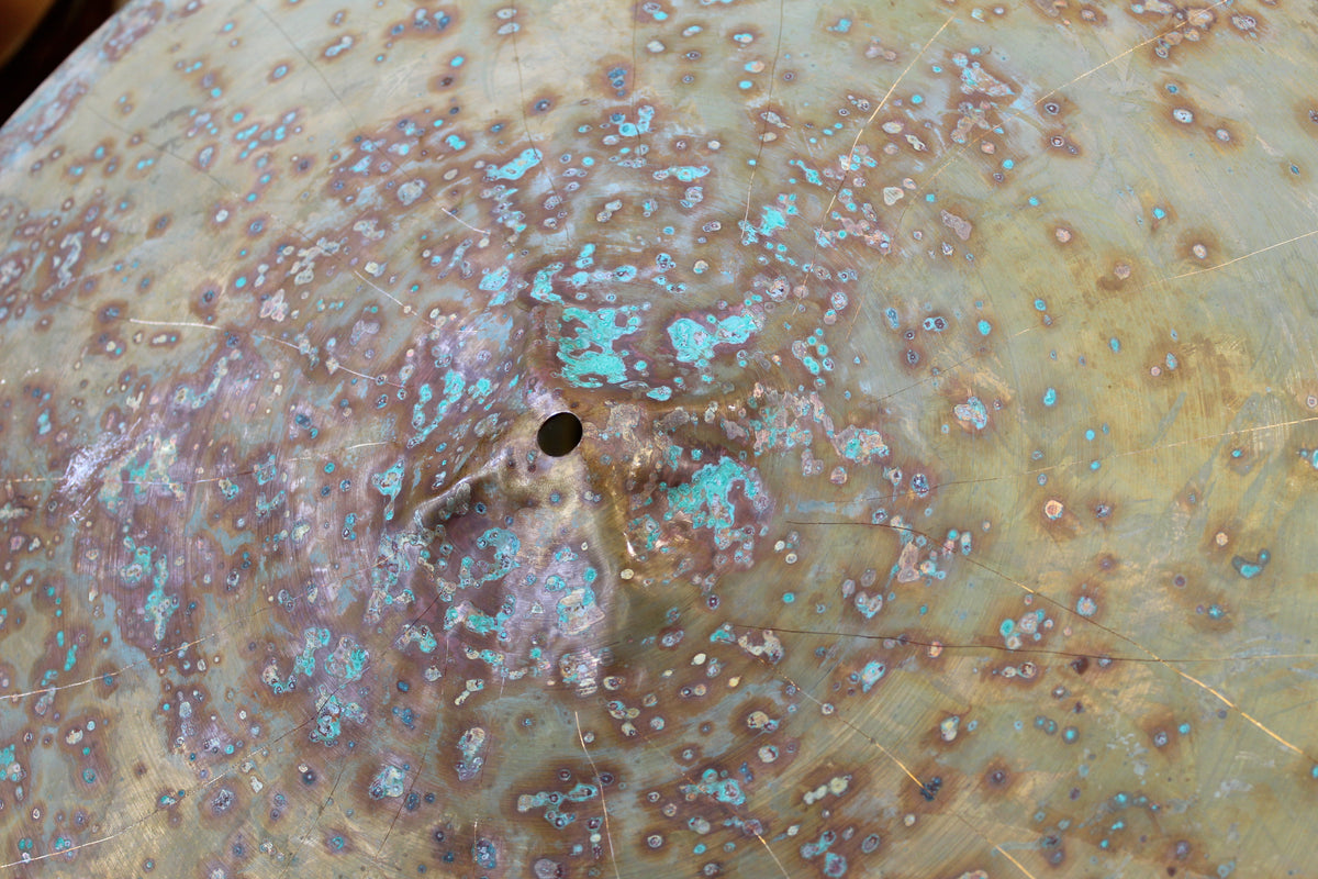Kupo Cymbals 22" Crumply Bell Mottled Voyager Ride 2579g