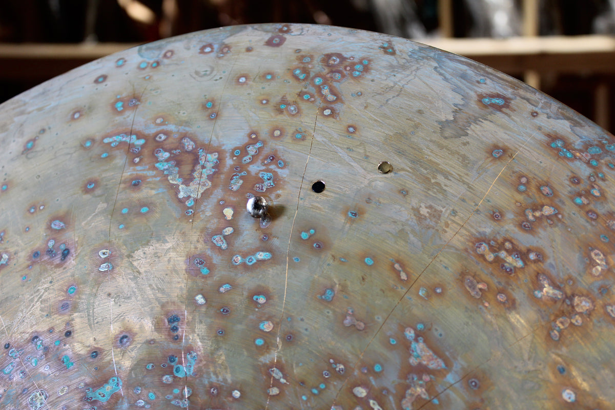 Kupo Cymbals 22" Crumply Bell Mottled Voyager Ride 2579g