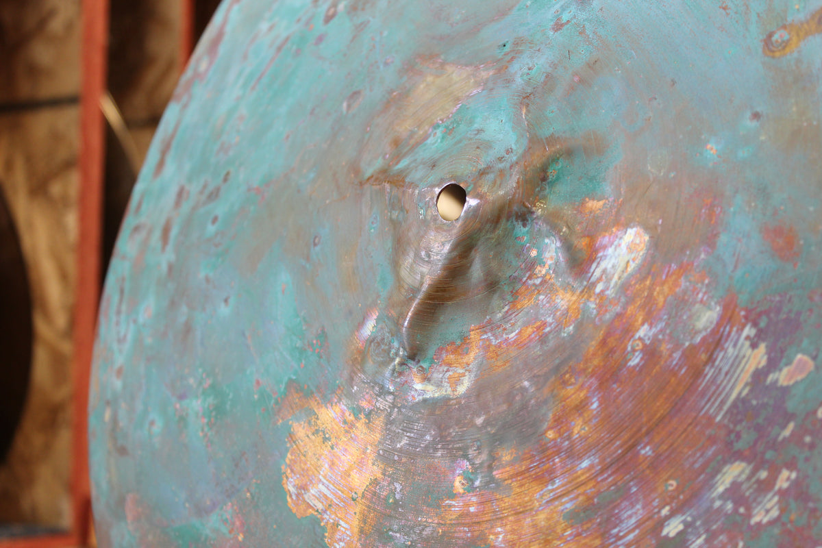 Kupo Cymbals 20" Crumply Bell Rainbow Cymbal 1985g