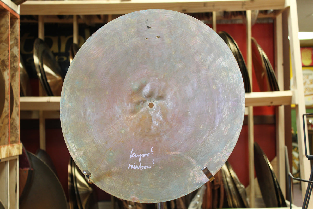 Kupo Cymbals 18" Crumply Bell Rainbow Cymbal 1395g