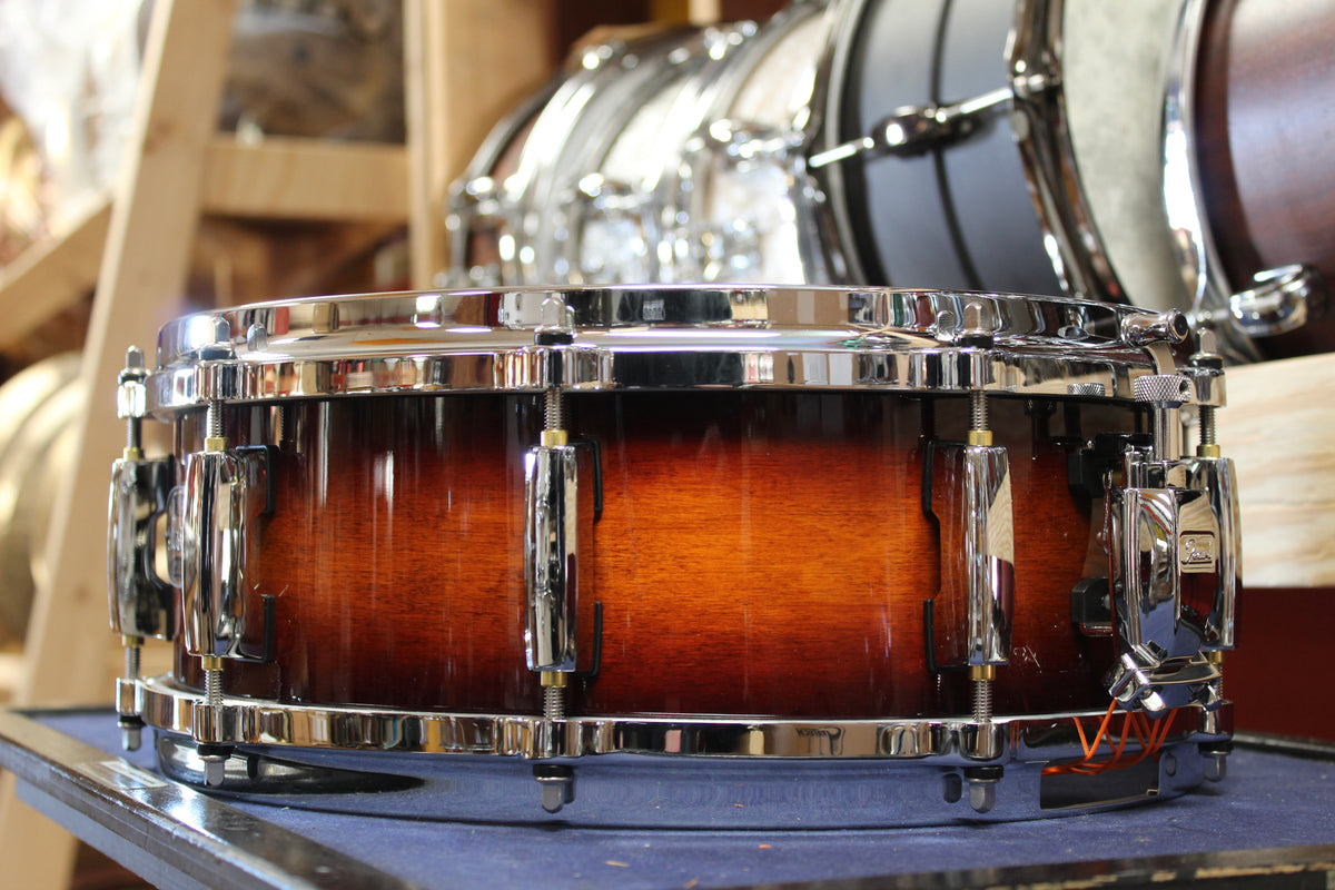 Pearl Masters Maple Pure 5"x14" Snare Drum in Vintage Tobacco Burst