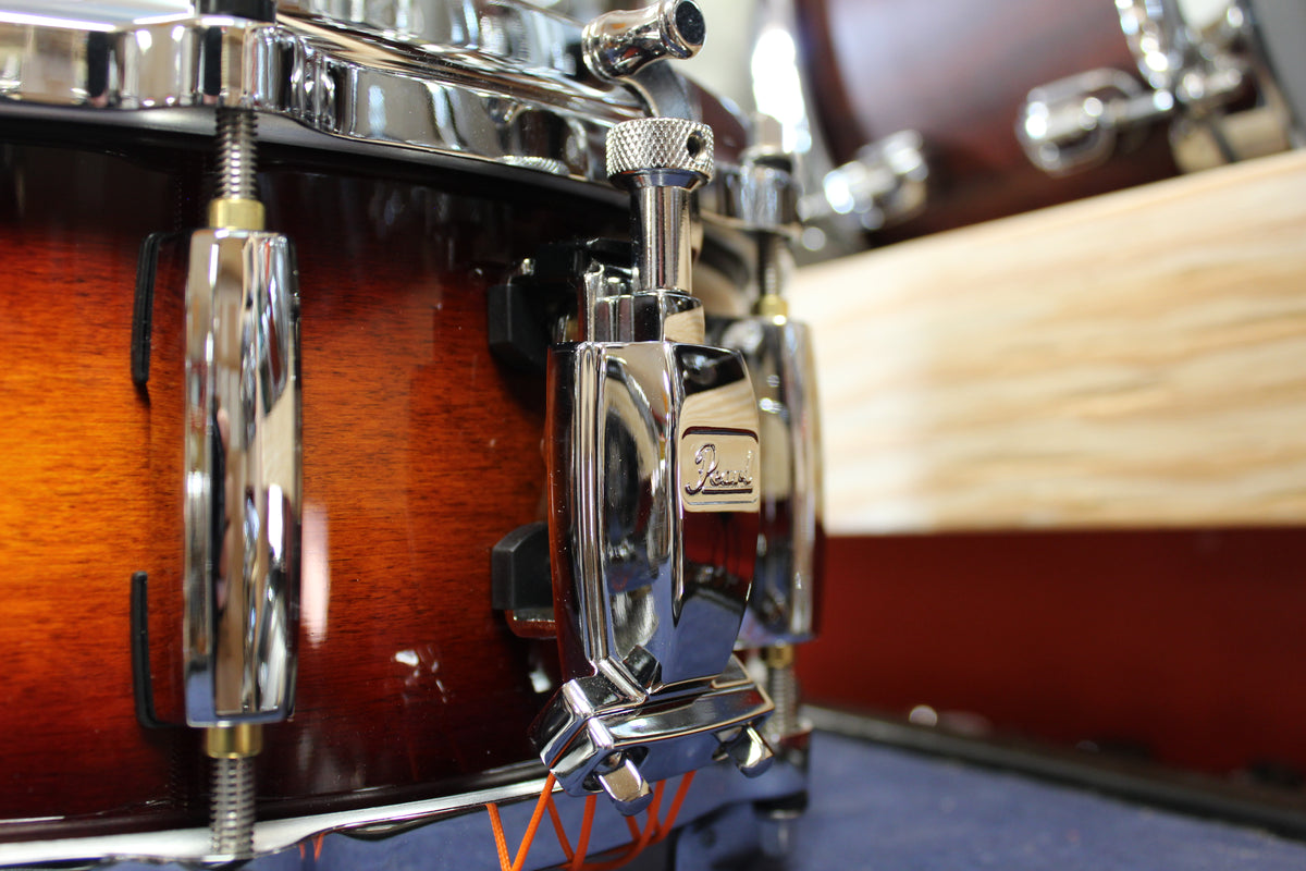Pearl Masters Maple Pure 5"x14" Snare Drum in Vintage Tobacco Burst