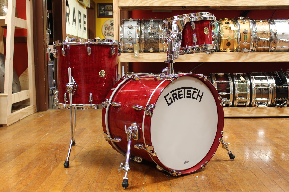 Gretsch Broadkaster 14x18 14x14 7x10 Rosewood Gloss Lacquer